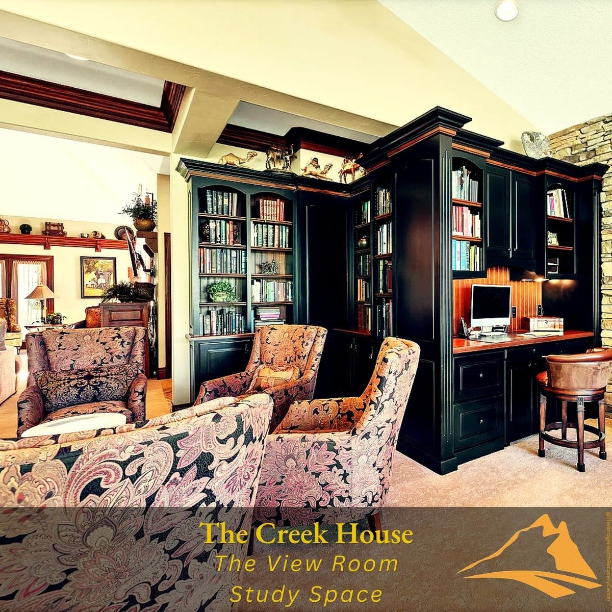 Study and workspace — Creek House